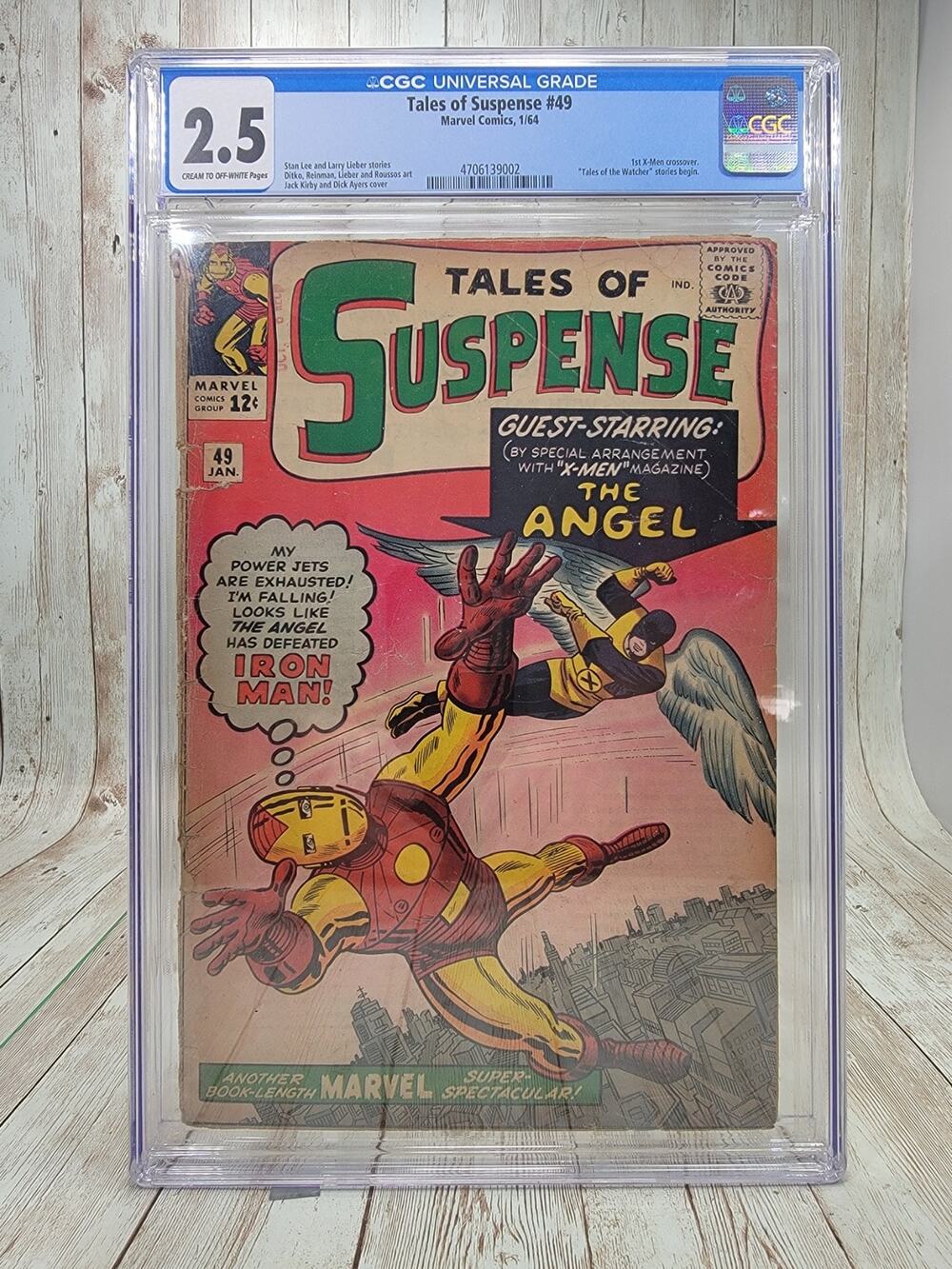 Tales Of Suspense 49 1964 Marvel Comics CGC 2.5 1st X-Men X-Over Avengers